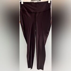 Lululemon Athletica Base Pace High Rise Tight 28’ Brushed Black Leggings